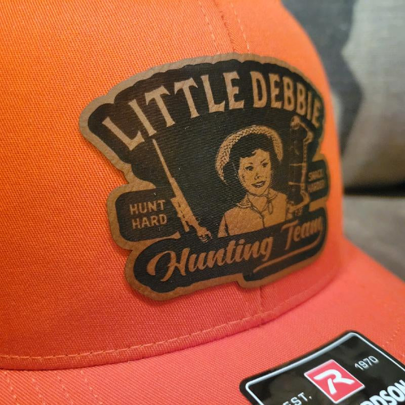 Little Debbie Hunting Team Hat Baseball Cap Richardson 112 Orange