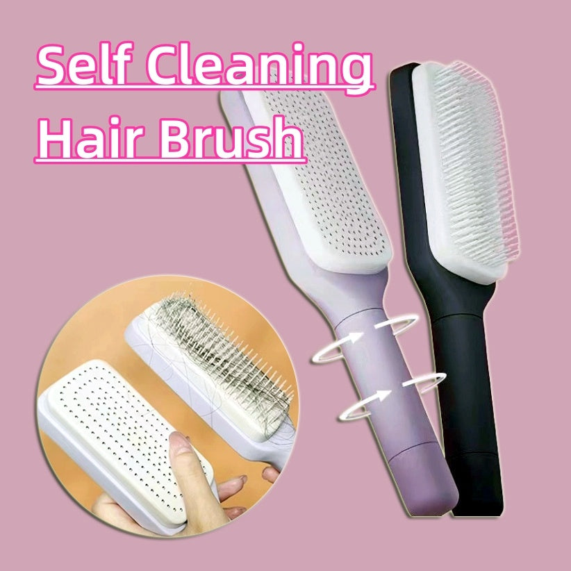 Self-Cleaning Scalp Massage Comb
