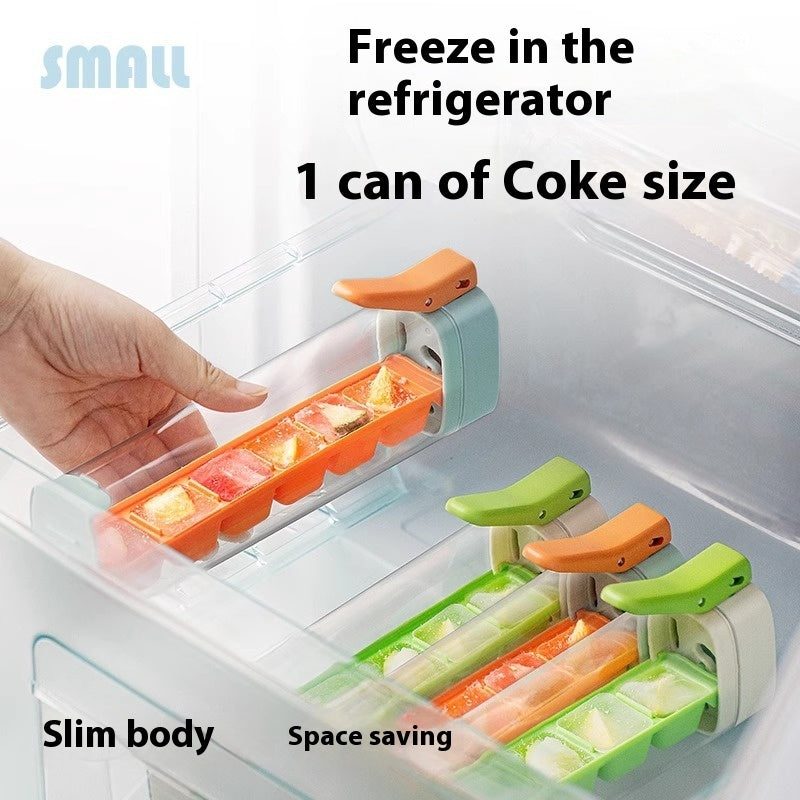 Household Ice Cube Tray with Storage Box