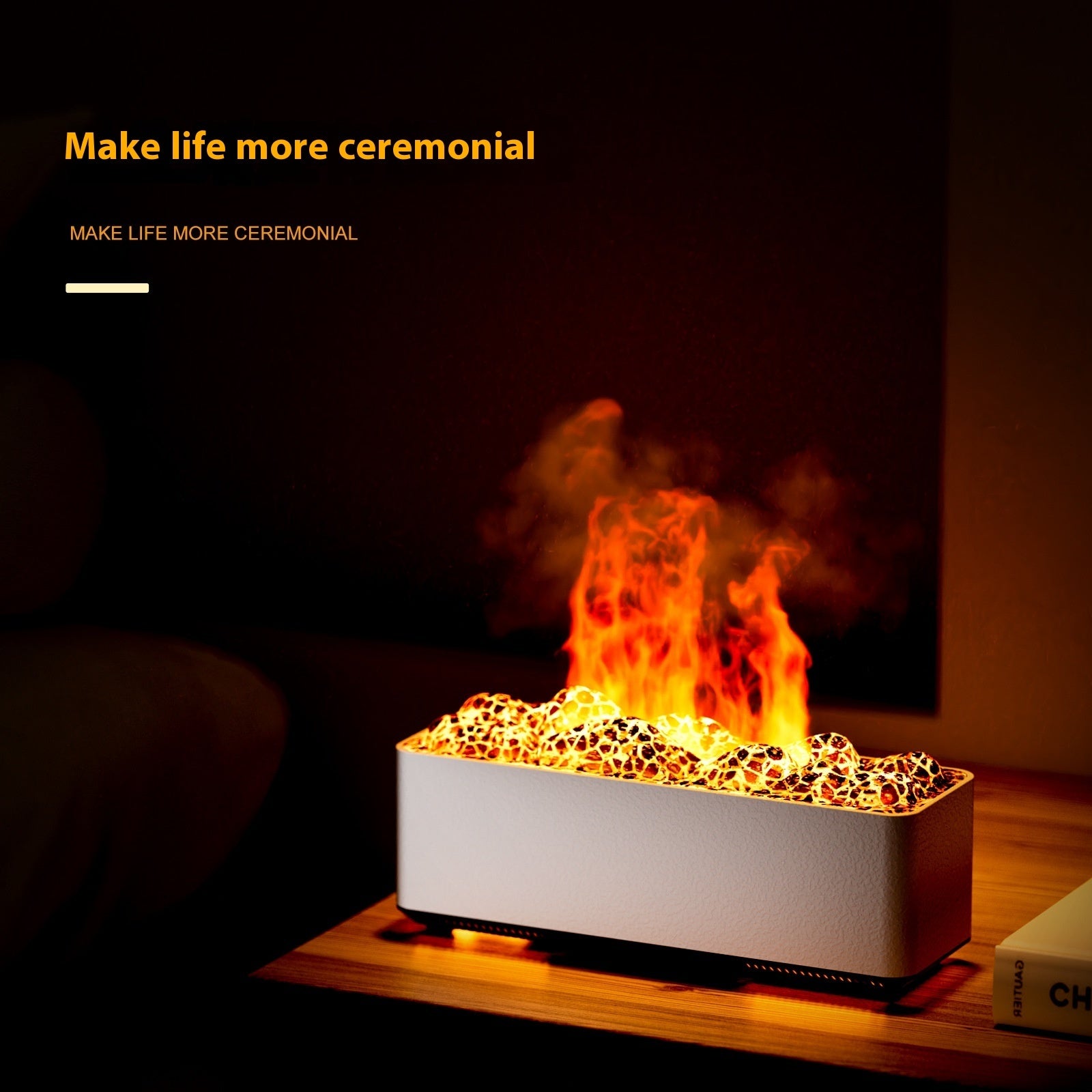 Volcano Ultrasonic Aromatherapy Diffuser – Home Humidifier & Decor