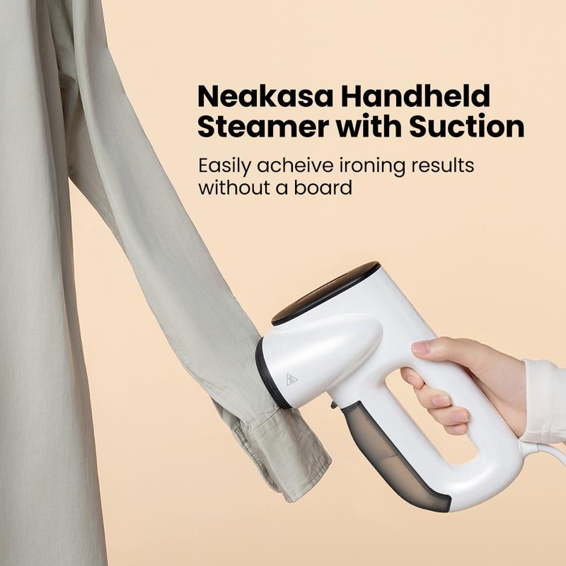 Neakasa Magic 1 Vacuum Steamer-Handheld Travel Home Garment Steamer for Clothes, 2300Pa Suction for Clothes Grips, Steamer Iron 2 in 1.