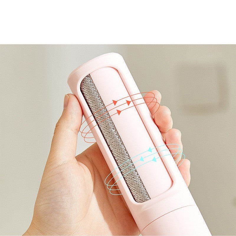 2-in-1 Pet Hair Remover Brush – Self-Cleaning Lint Roller
