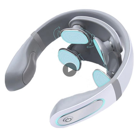 Wireless 4D Neck Massager – Pulse & Shiatsu Pain Relief