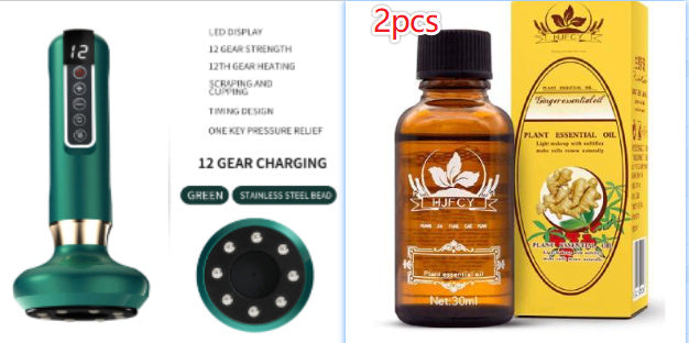 Electric Cupping Massager – Vacuum Gua Sha & Slimming Therapy