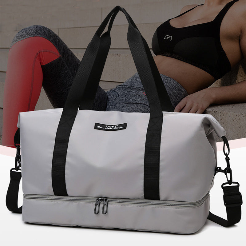 Large Waterproof Travel & Gym Duffle Bag for Women