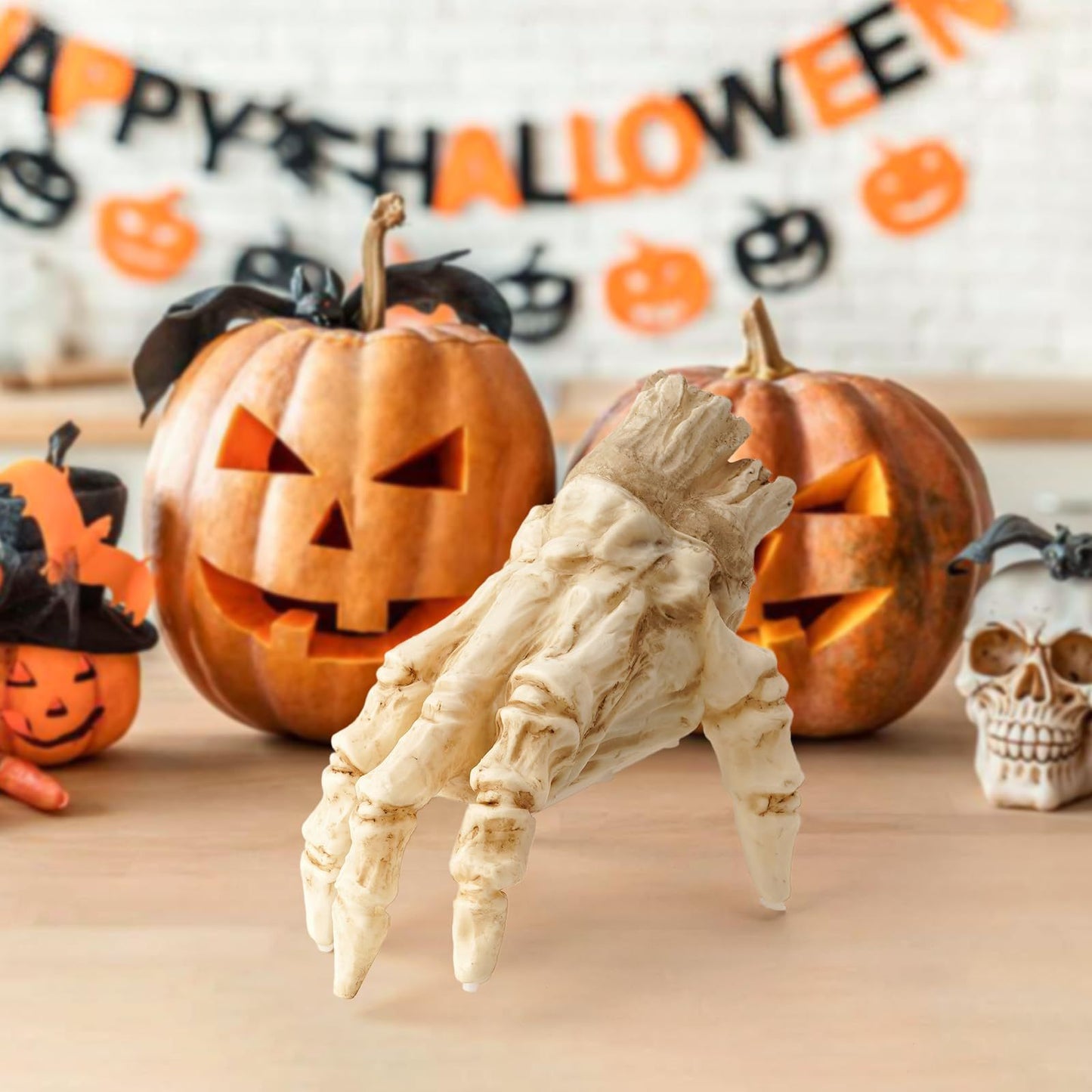 Halloween Luminous Zombie Hand with Sound & Motion