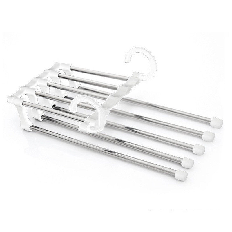 5-in-1 Multi-Functional Stainless Steel Clothes Hanger