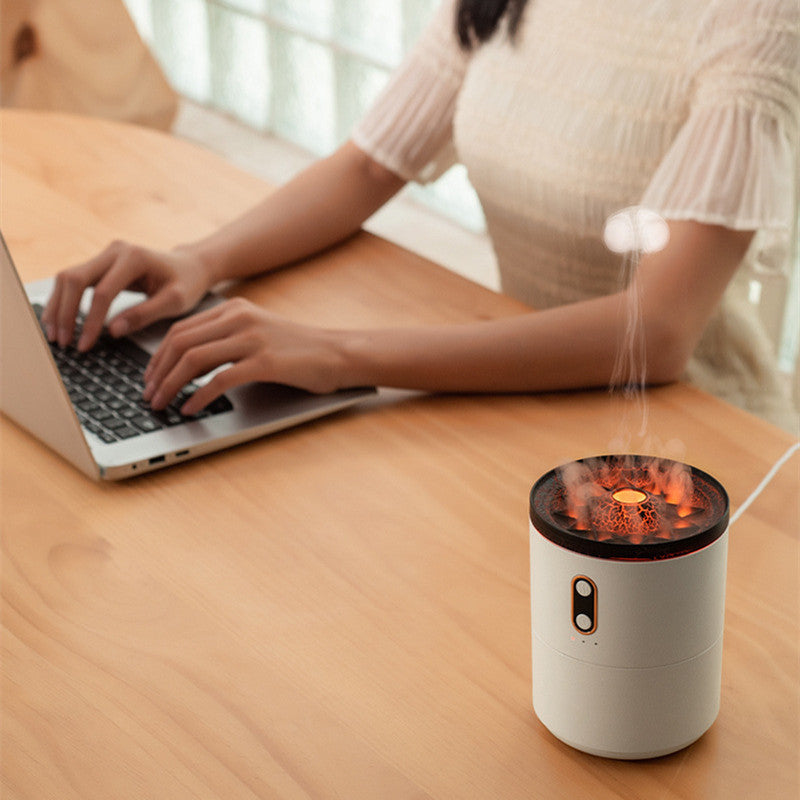 Volcanic Flame Aroma Diffuser & Humidifier