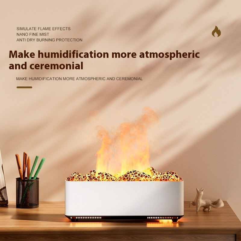Volcano Ultrasonic Aromatherapy Diffuser – Home Humidifier & Decor