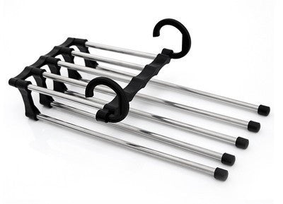 5-in-1 Multi-Functional Stainless Steel Clothes Hanger