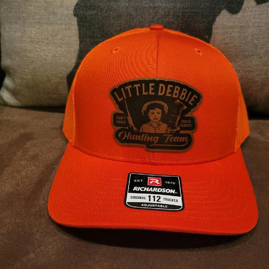 Little Debbie Hunting Team Hat Baseball Cap Richardson 112 Orange
