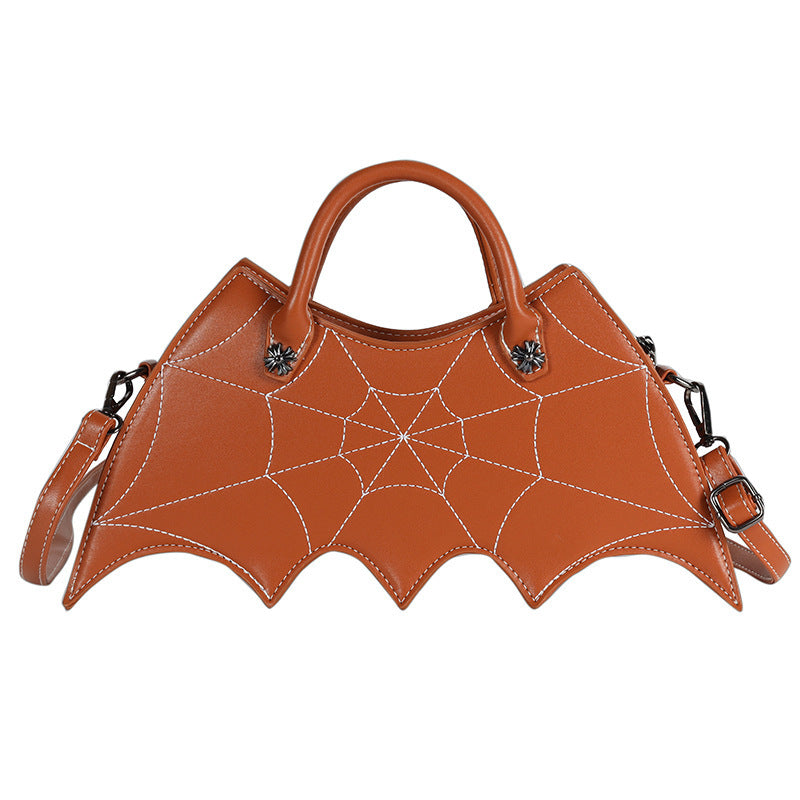 Halloween Spider Web Batgirl Crossbody Bag