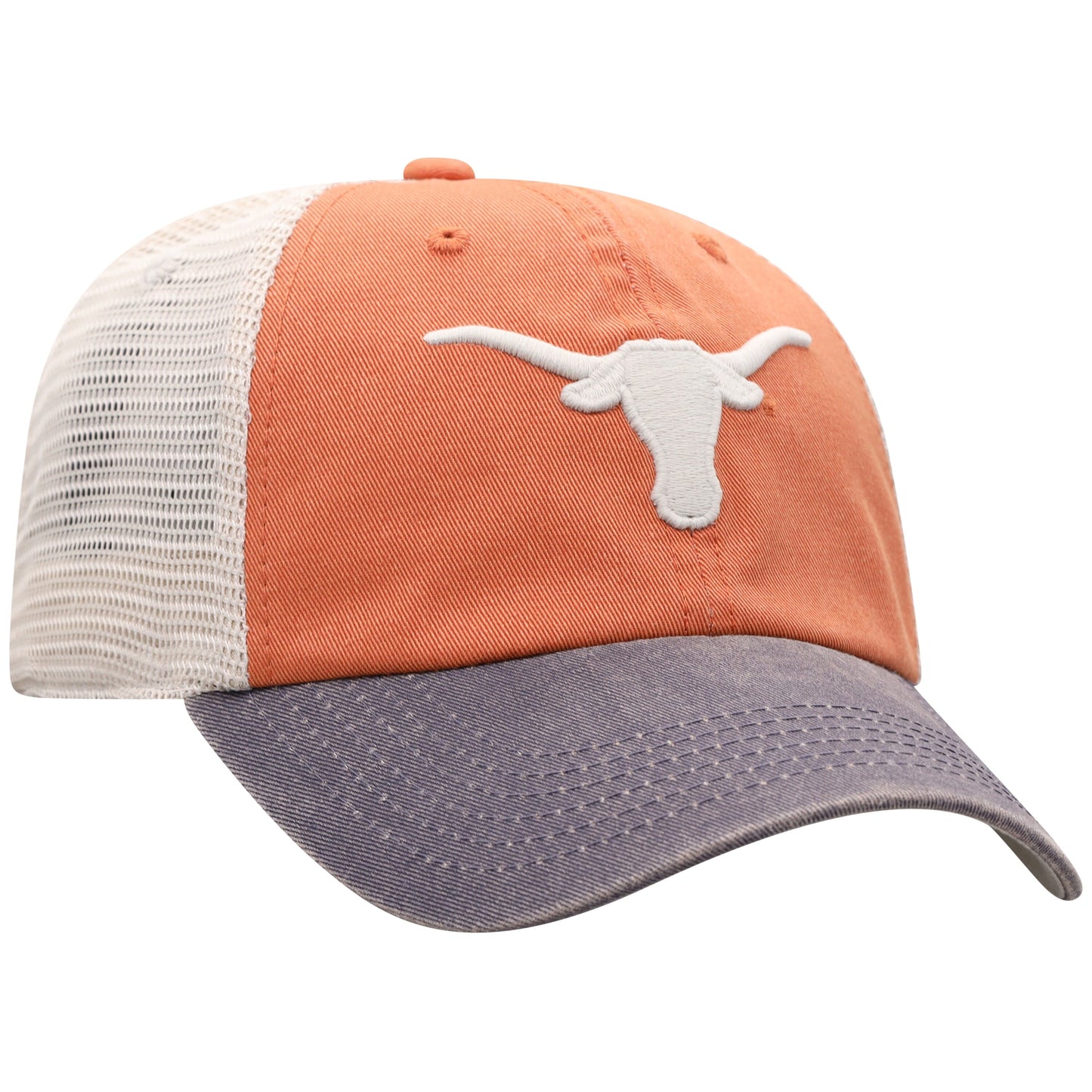 Men'S  Texas Orange Texas Longhorns Offroad Trucker Snapback Hat