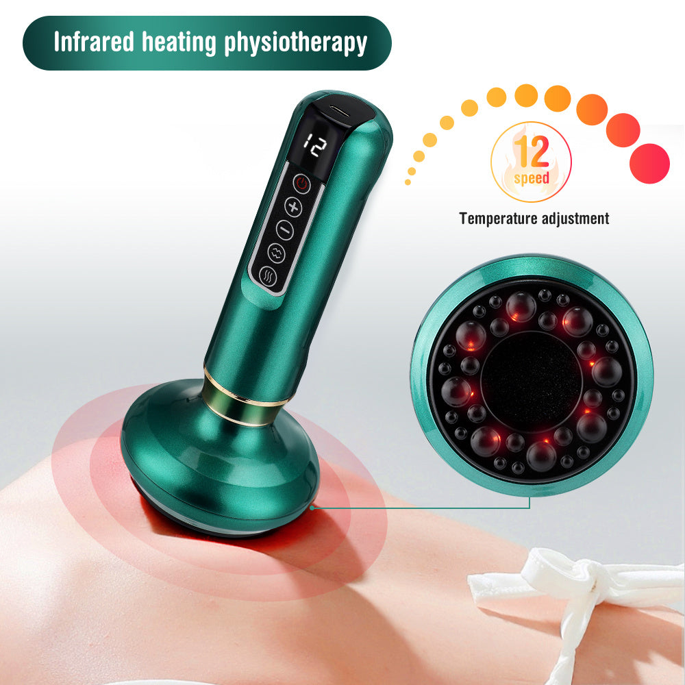 Electric Cupping Massager – Vacuum Gua Sha & Slimming Therapy