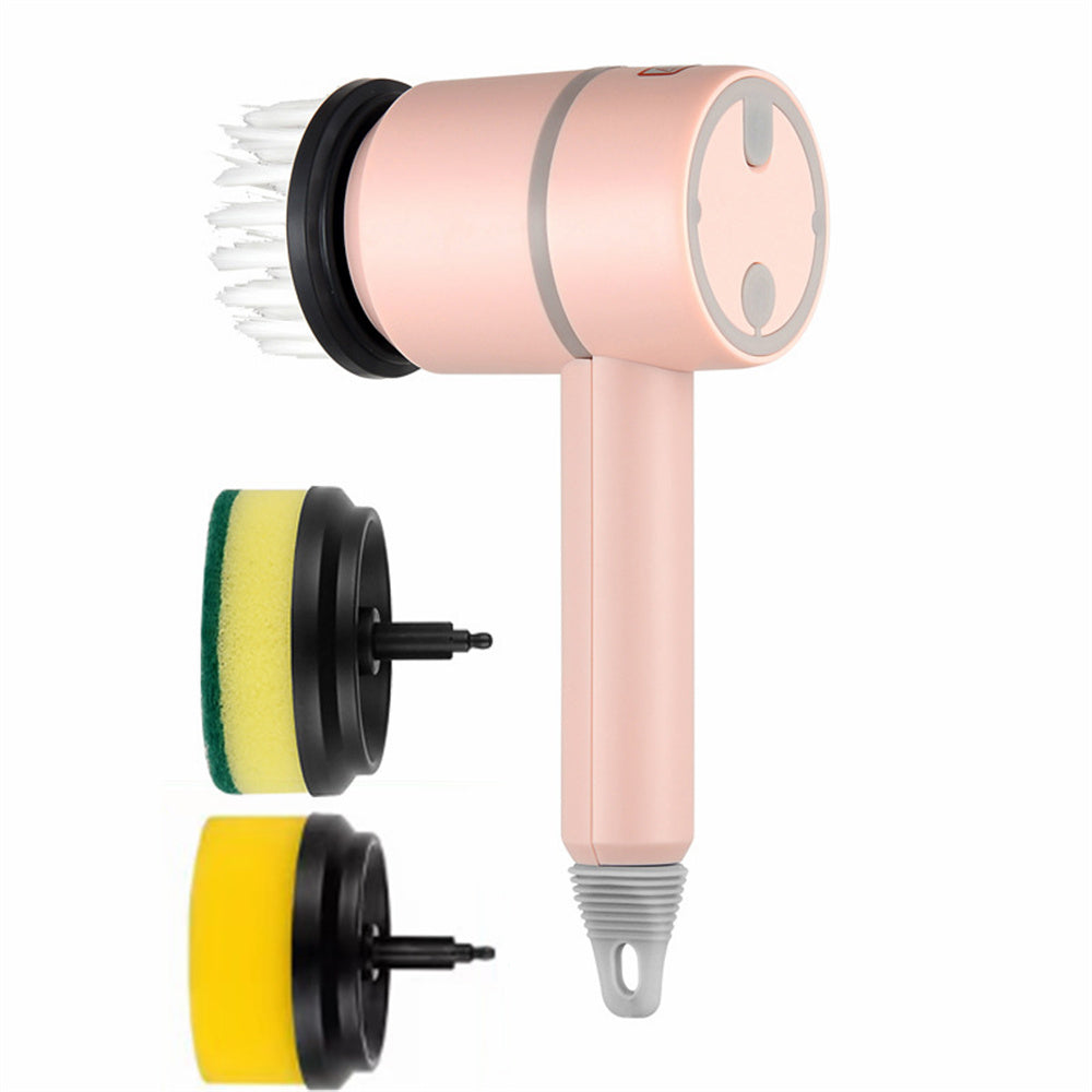 Electric 4-in-1 Rechargeable Cleaning Brush – Kitchen & Bathroom