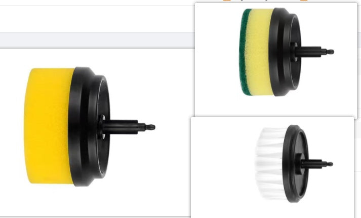 Electric 4-in-1 Rechargeable Cleaning Brush – Kitchen & Bathroom