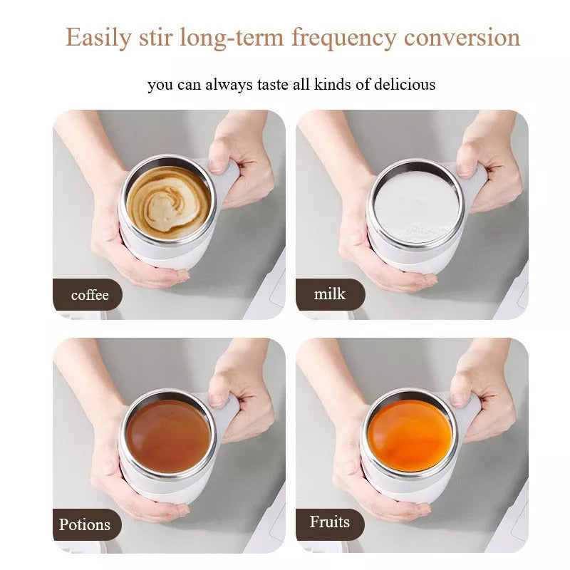 ChatGPT said:  Rechargeable Electric Self-Stirring Cup – Coffee & Milkshake Mixer