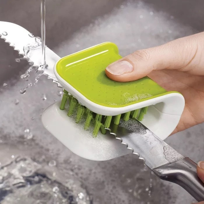 U-Shaped Knife & Cutlery Cleaning Brush