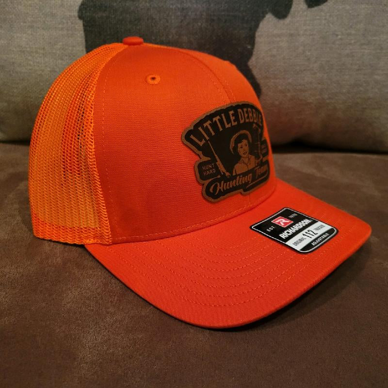 Little Debbie Hunting Team Hat Baseball Cap Richardson 112 Orange