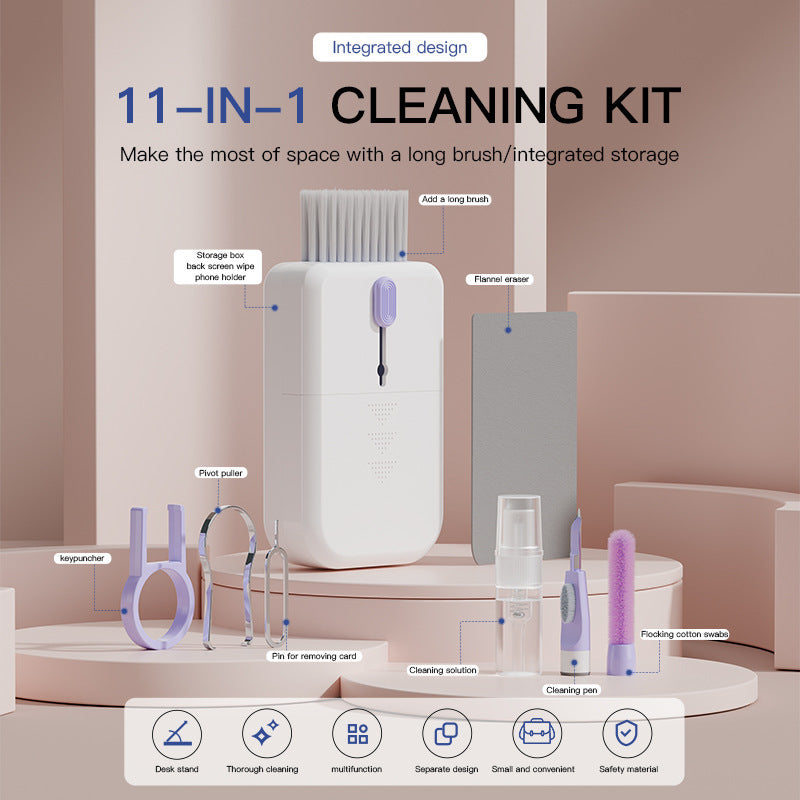 11-in-1 Portable Cleaning Kit
