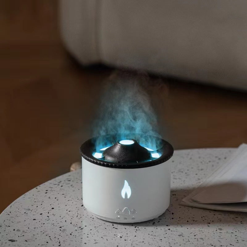 Ultrasonic Volcano Essential Oil Humidifier & Aromatherapy Diffuser