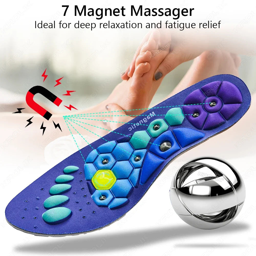 Magnetic Acupressure Foot Insoles