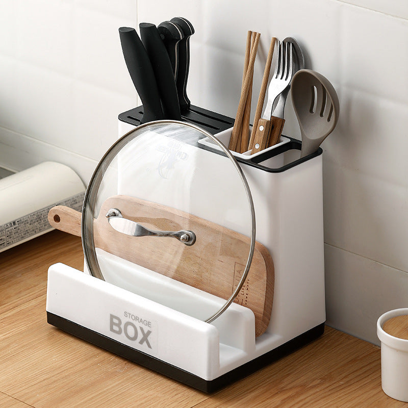 Kitchen Knife & Tableware Storage Rack