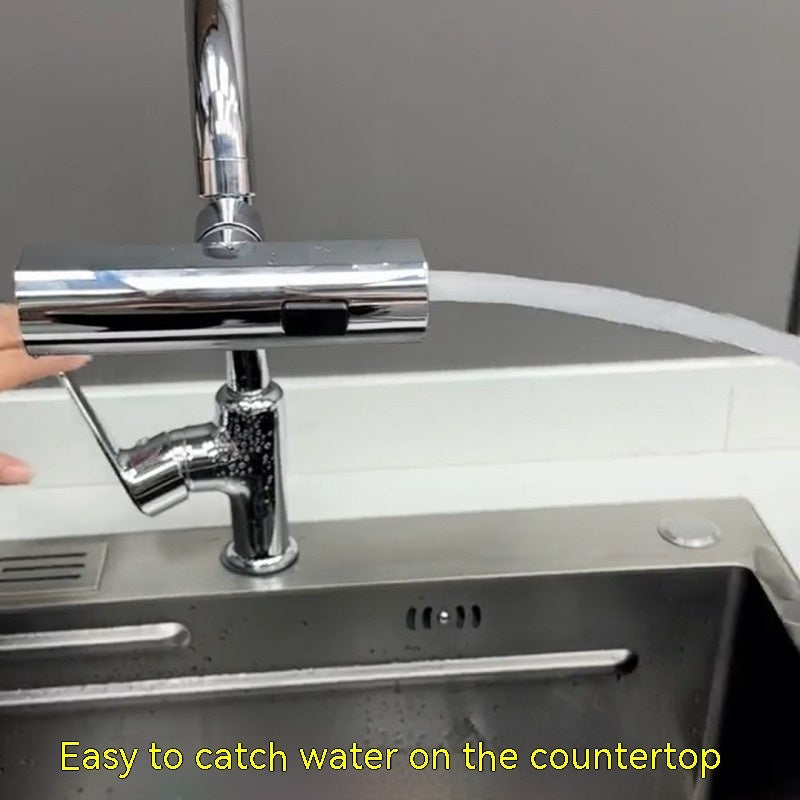 Multifunction Kitchen Faucet Rotating Water Nozzle