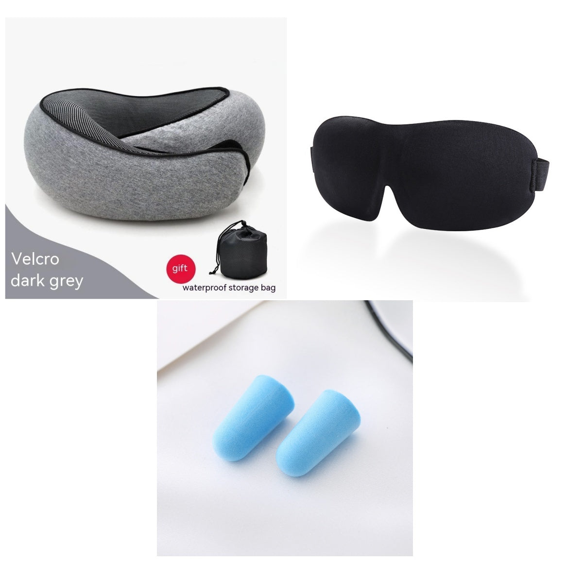 Durable U-Shaped Memory Foam Travel Neck Pillow