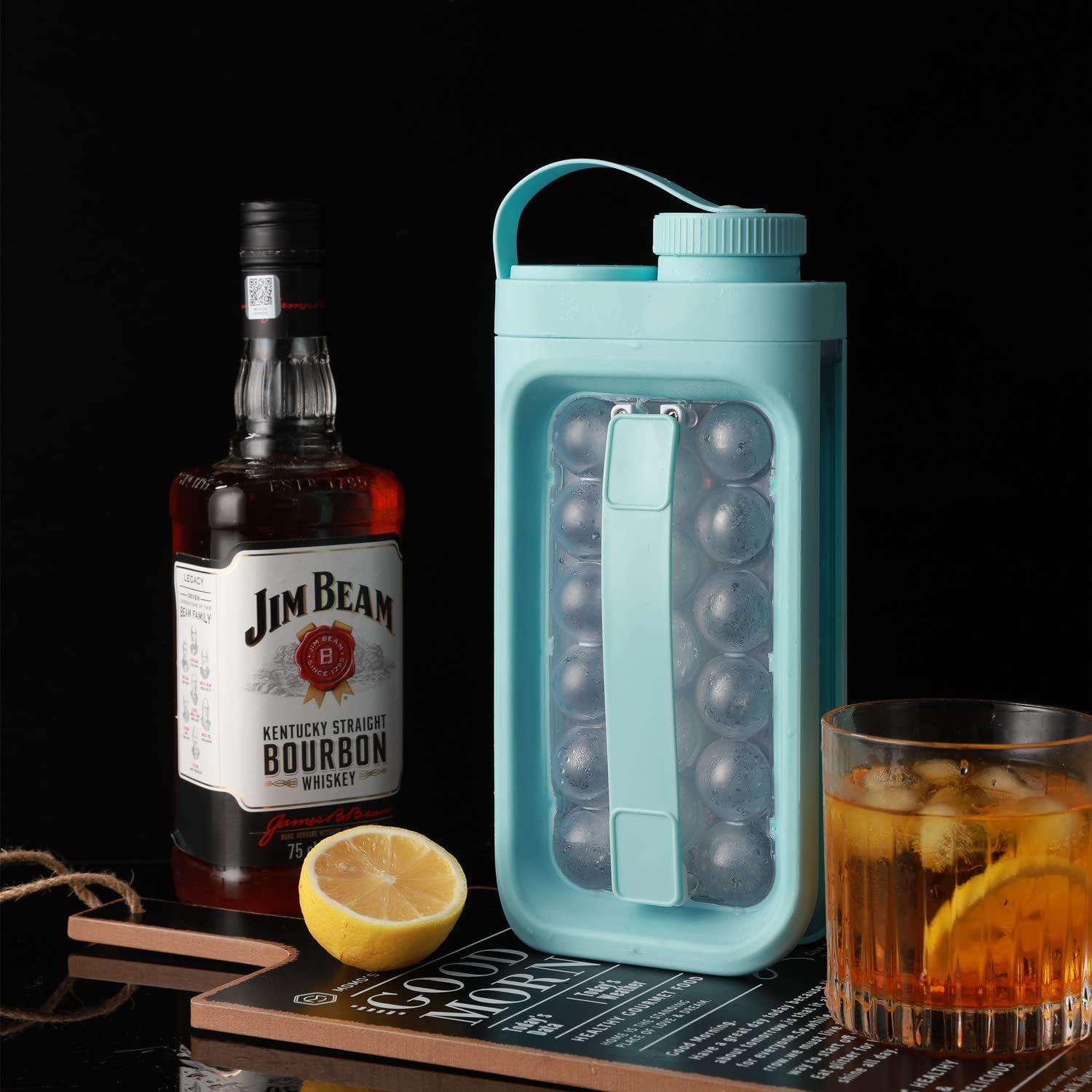 2-in-1 Portable Ice Ball Maker & Cold Kettle