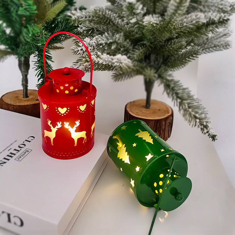 LED Christmas Candle Lantern Holiday Decoration