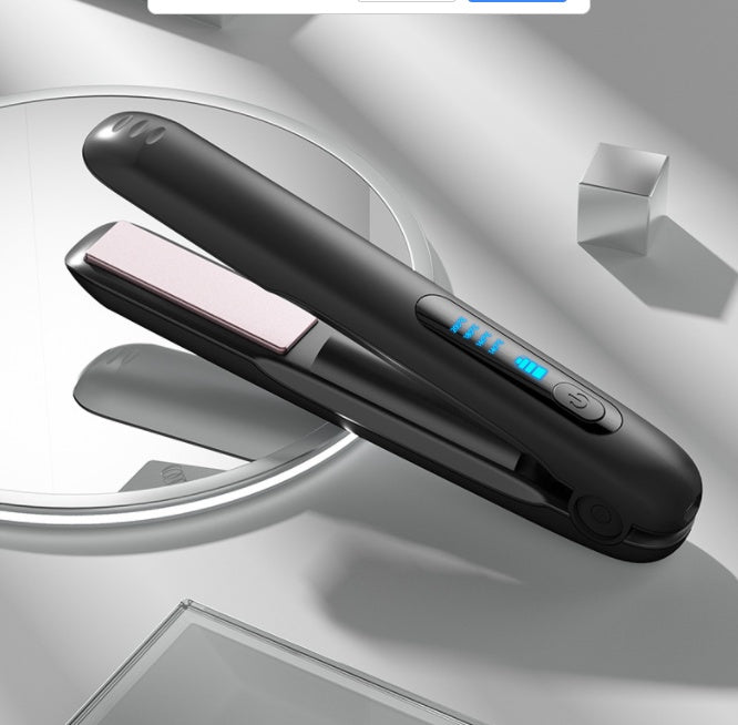 Wireless 2-in-1 Mini Hair Straightener & Curler USB