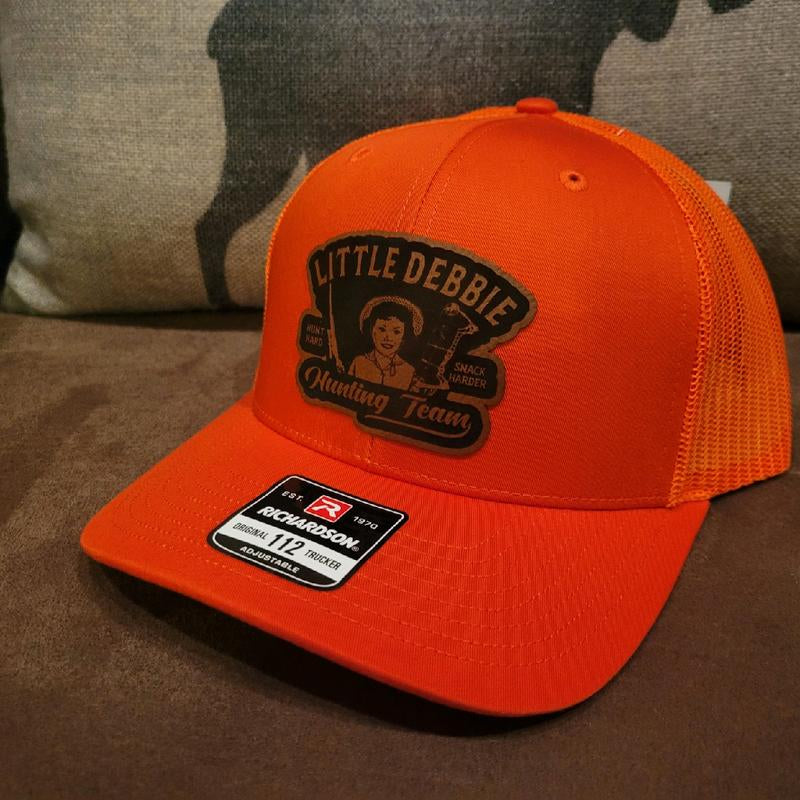 Little Debbie Hunting Team Hat Baseball Cap Richardson 112 Orange