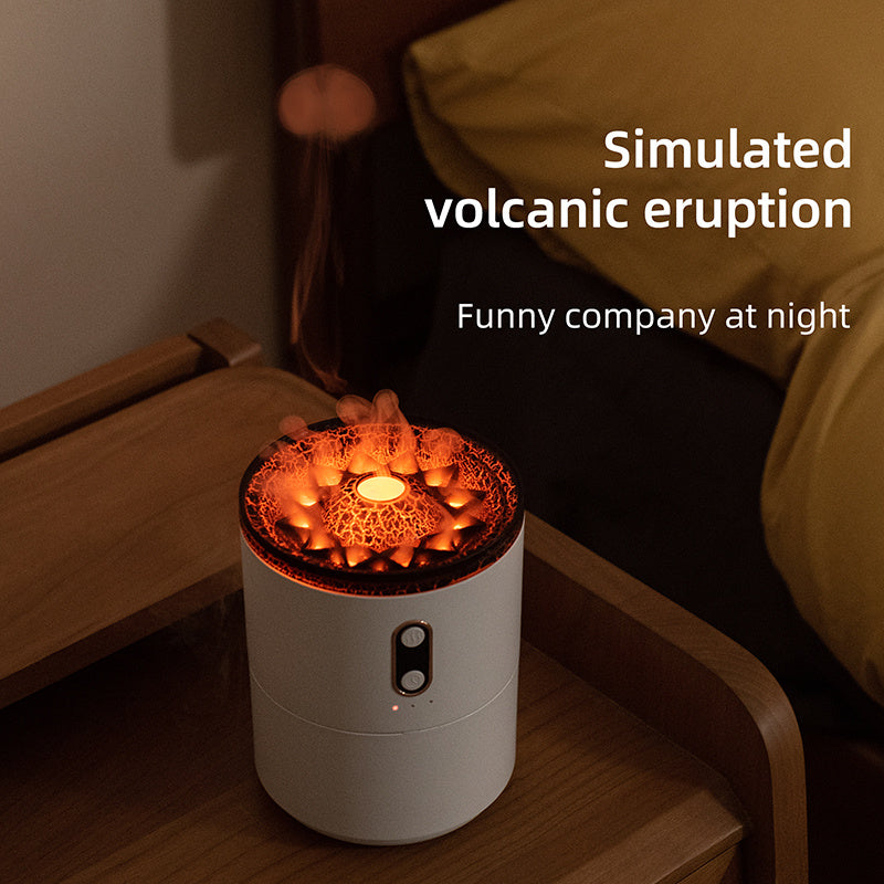 Volcanic Flame Aroma Diffuser & Humidifier