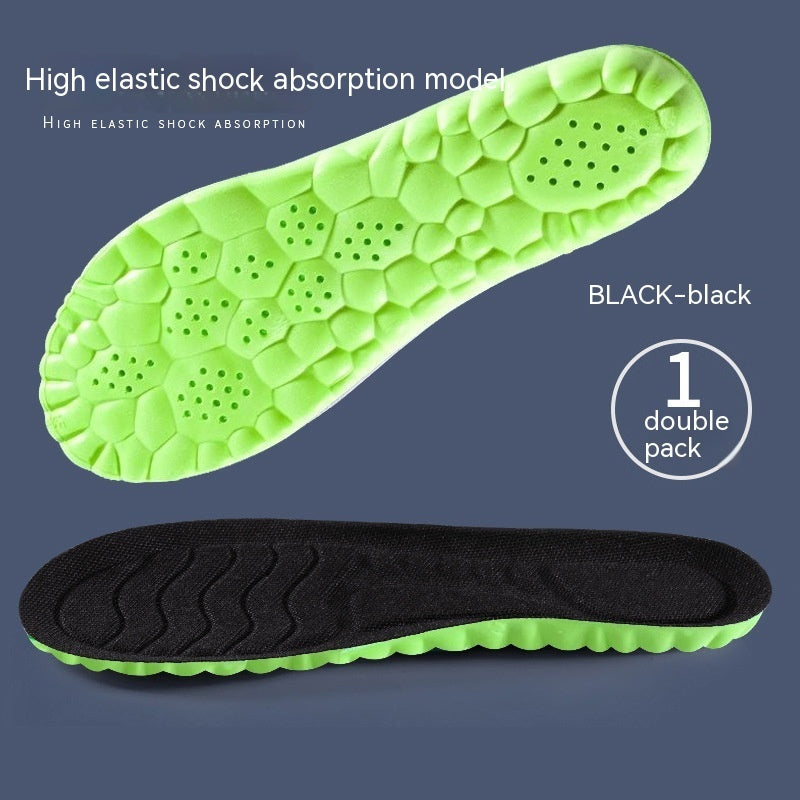 4D Cloud PU Massage Insoles – Shock-Absorbing & High Elastic