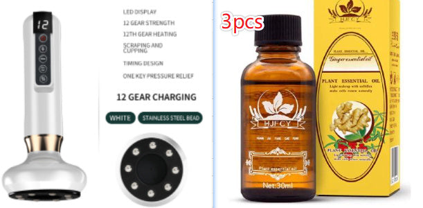 Electric Cupping Massager – Vacuum Gua Sha & Slimming Therapy