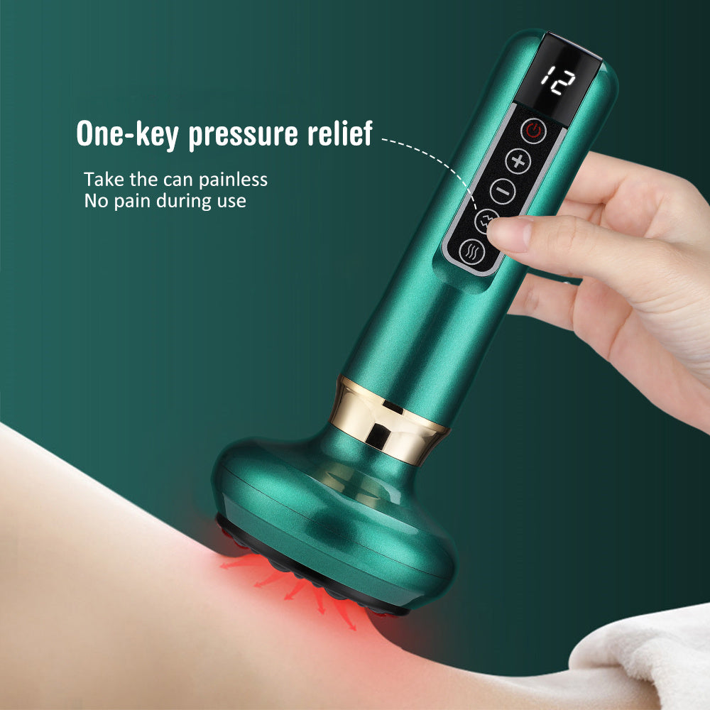 Electric Cupping Massager – Vacuum Gua Sha & Slimming Therapy