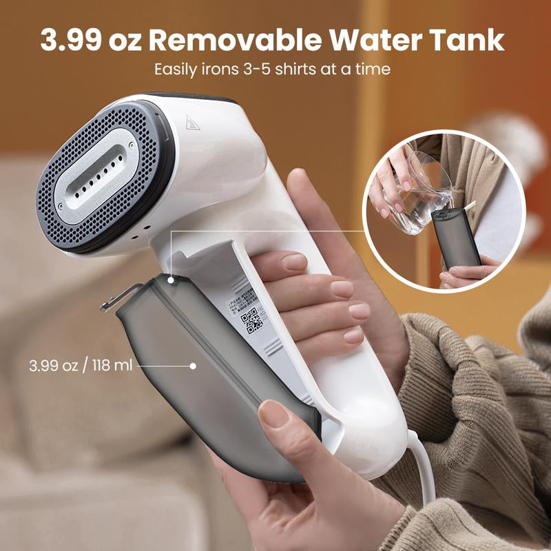 Neakasa Magic 1 Vacuum Steamer-Handheld Travel Home Garment Steamer for Clothes, 2300Pa Suction for Clothes Grips, Steamer Iron 2 in 1.