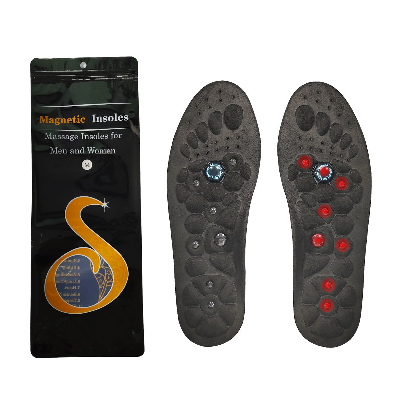 Magnetic Acupressure Foot Insoles