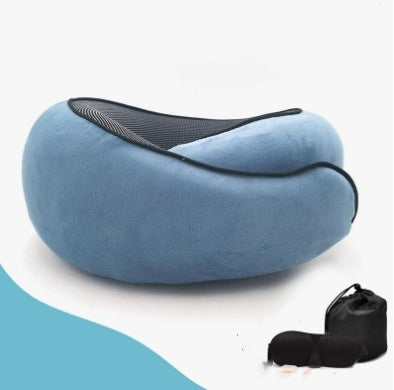 Durable U-Shaped Memory Foam Travel Neck Pillow