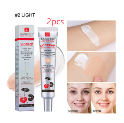 Moisturizing CC Cream – Long-Lasting, Waterproof & Protective