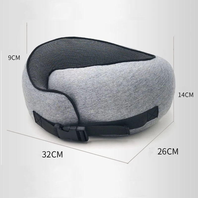 Durable U-Shaped Memory Foam Travel Neck Pillow
