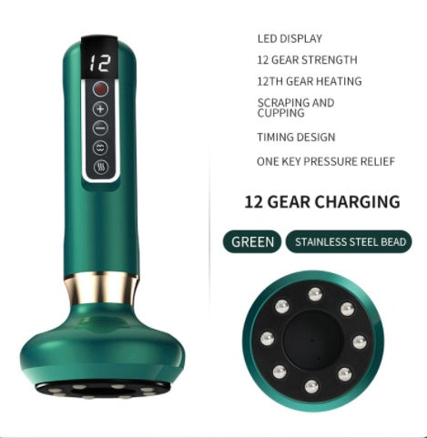 Electric Cupping Massager – Vacuum Gua Sha & Slimming Therapy