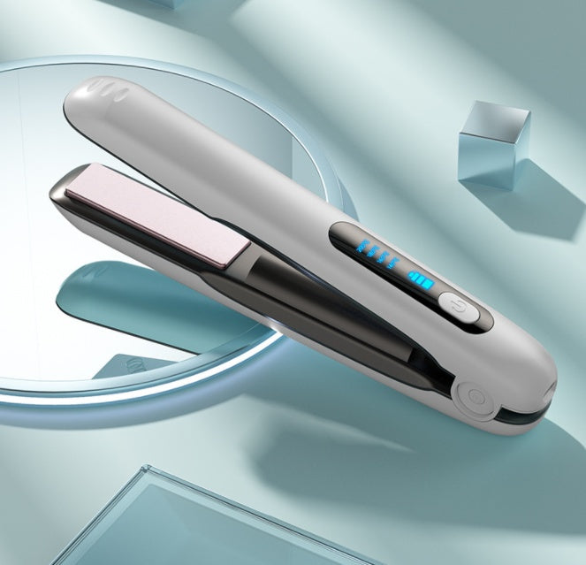 Wireless 2-in-1 Mini Hair Straightener & Curler USB