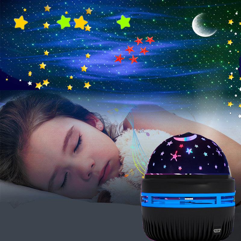 Aurora Starry Sky Water Projection Lamp – Ambient Stage & Room Light