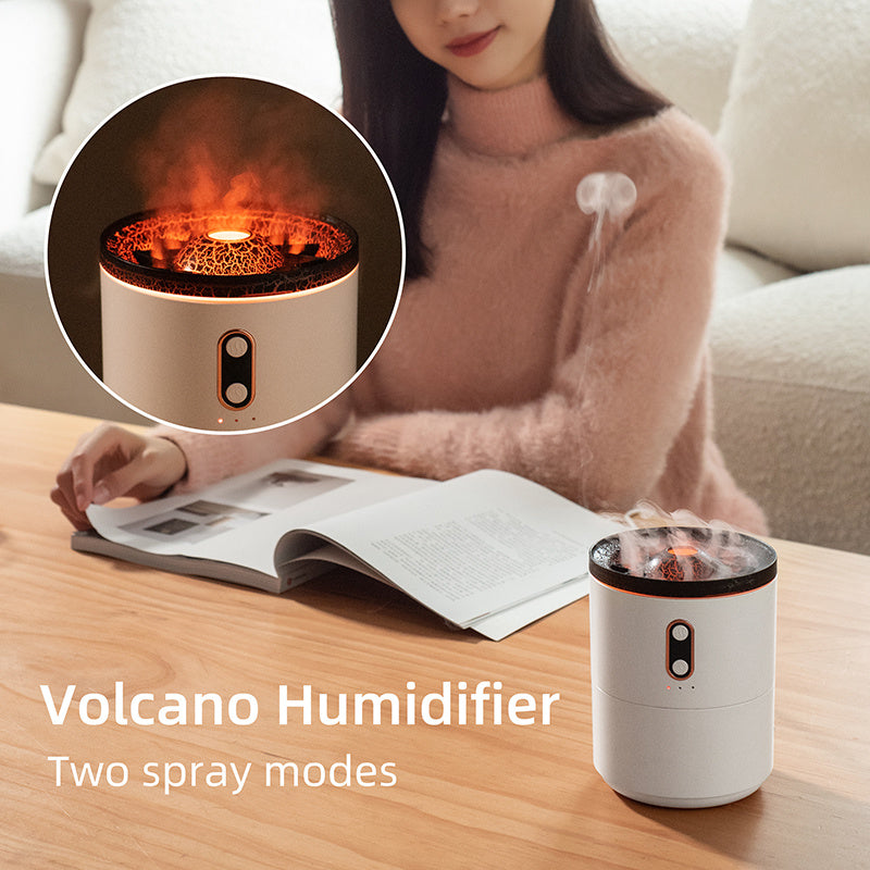 Volcanic Flame Aroma Diffuser & Humidifier