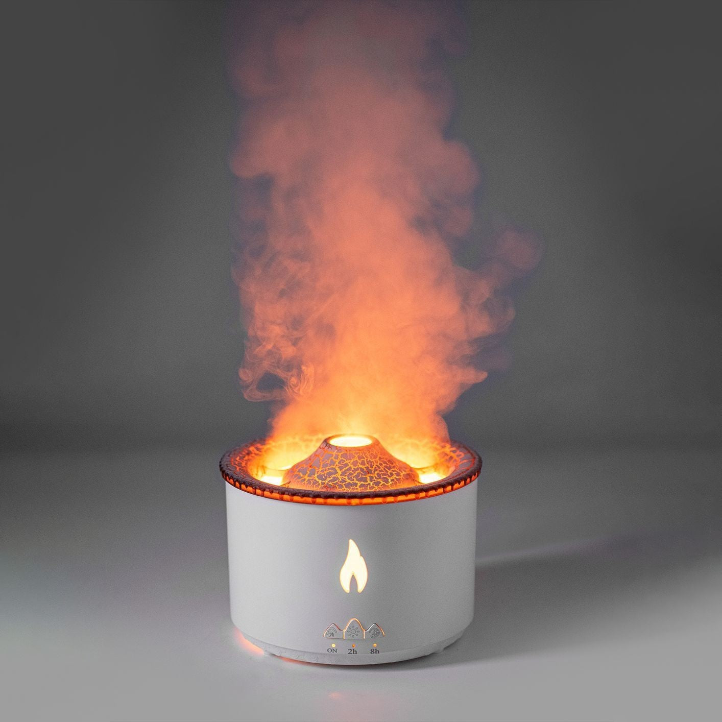 Ultrasonic Volcano Essential Oil Humidifier & Aromatherapy Diffuser