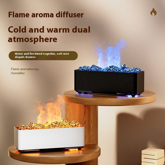 Volcano Ultrasonic Aromatherapy Diffuser – Home Humidifier & Decor
