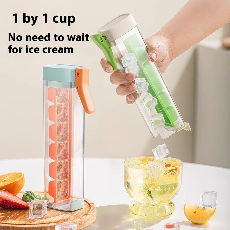 Household Ice Cube Tray with Storage Box