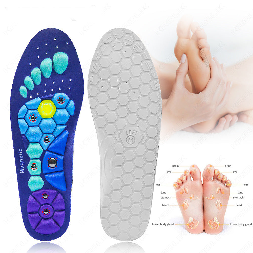 Magnetic Acupressure Foot Insoles